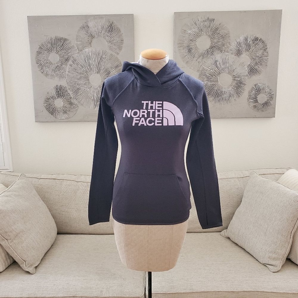 The North Face Half Dome Pullover Hoodie - size XS in Charcoal/Lavender